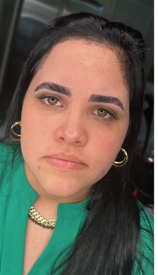 Client portrait after her appointment